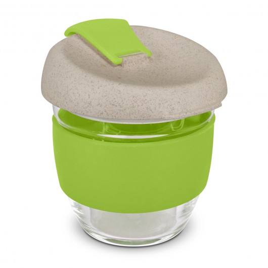 Bright Green 250mL Natura Glass Cups